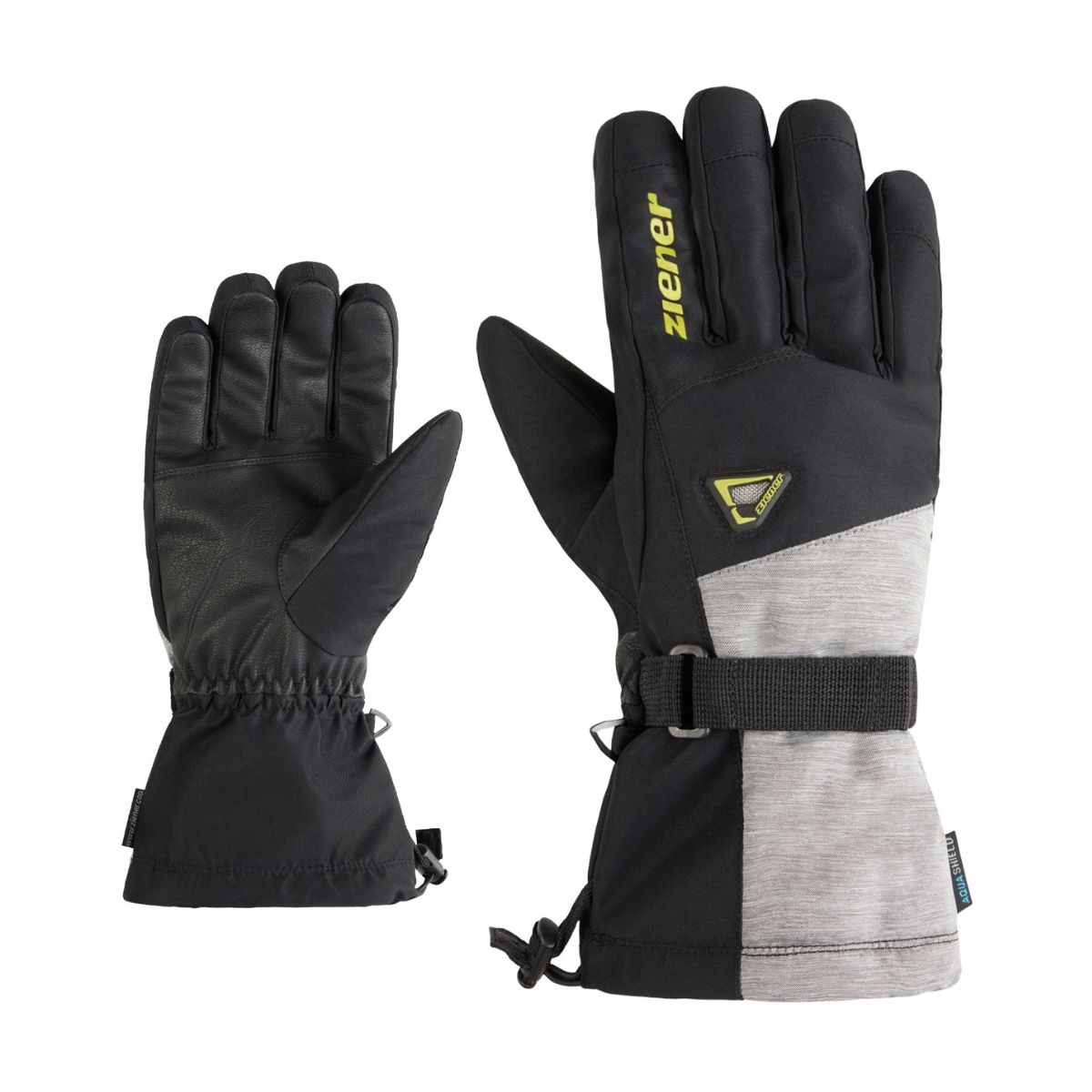 Ziener Gentiano-Z As Glove Zwart