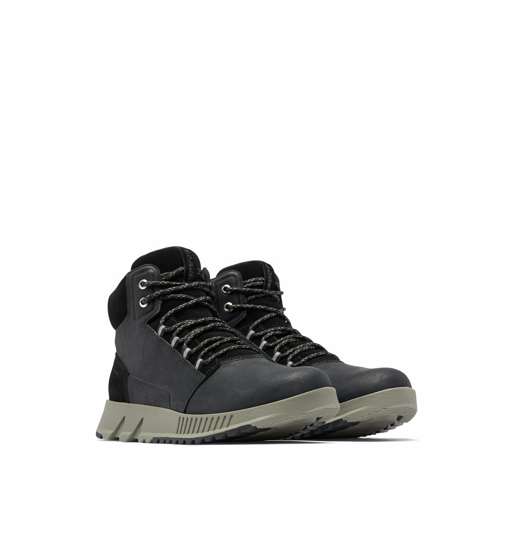 Sorel Mens Mac Hill Lite Mid Wp Noir |
