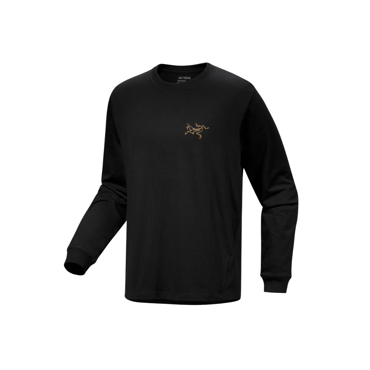 Arcteryx Mens Kragg Cotton LS Zwart