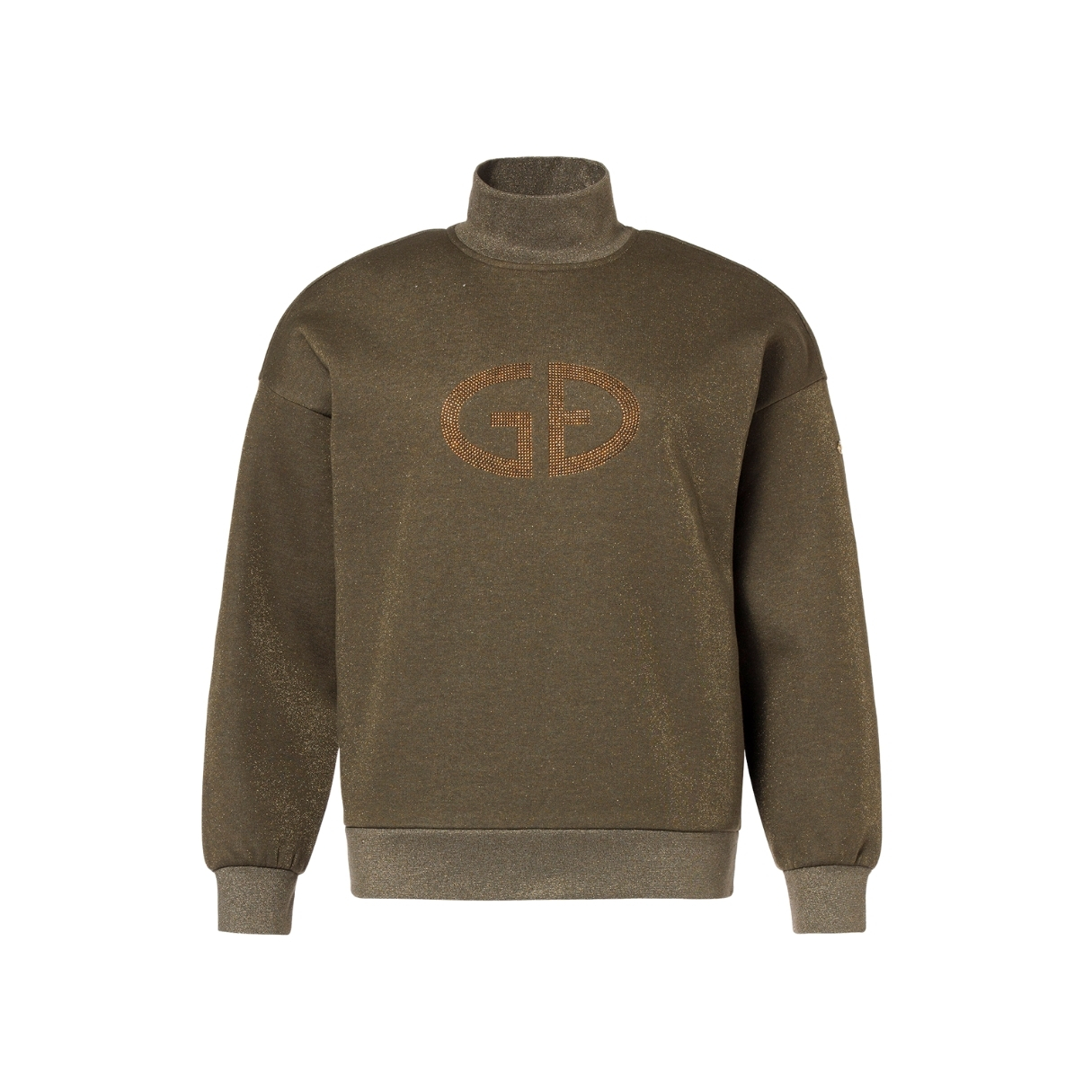 Goldbergh Womens Sizzle Turtle Neck Sweater Olijf