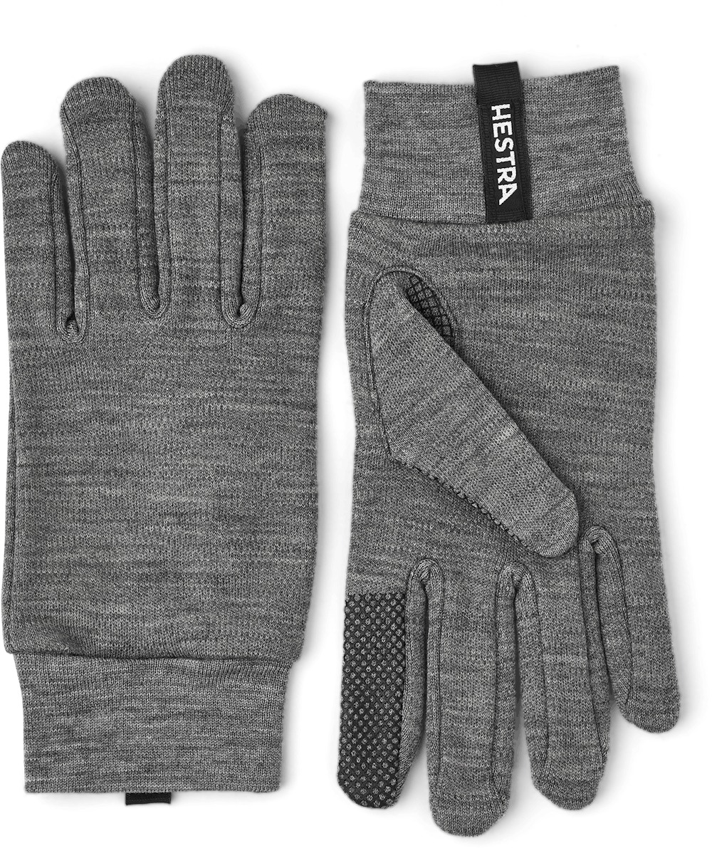 Hestra Merino Touch Point 5-finger Grijs