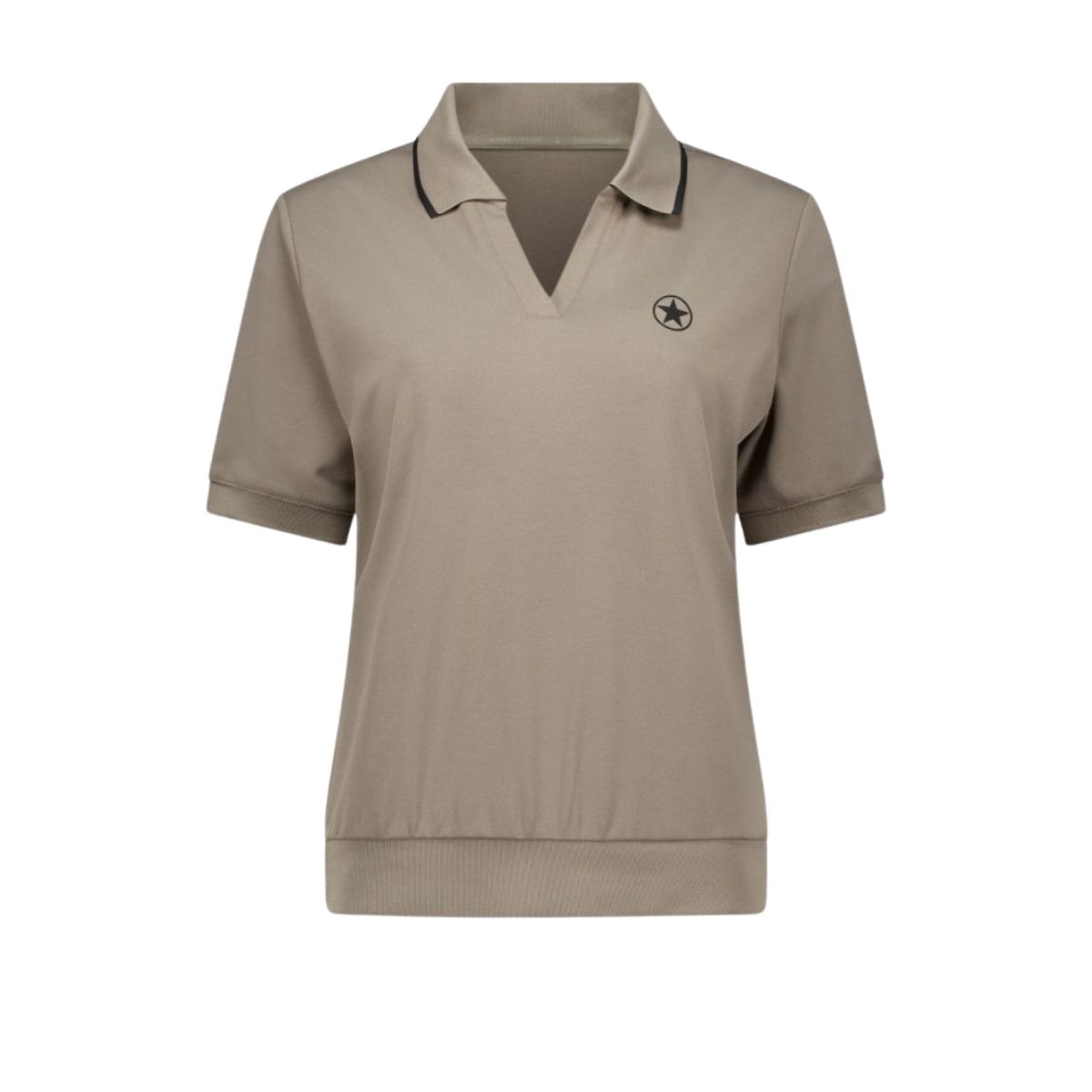 Airforce Womens Harper Performance Polo Kaki | 909_brindle