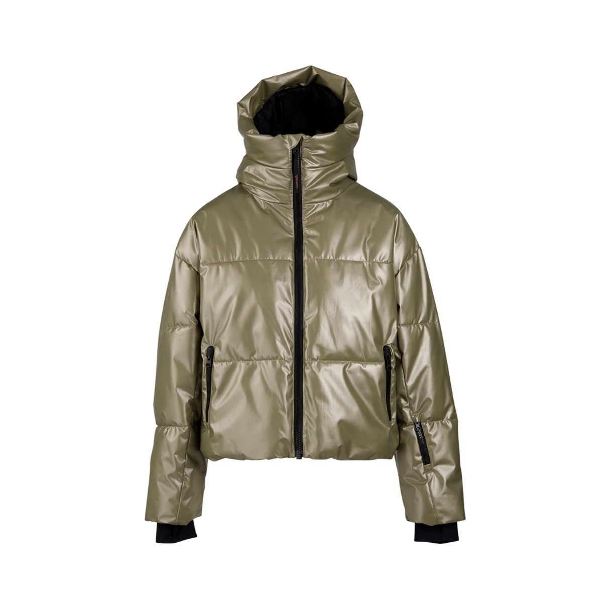 Brunotti Fiaskia-Metallic Women Snow Jacket Gris | 4008 Fungi