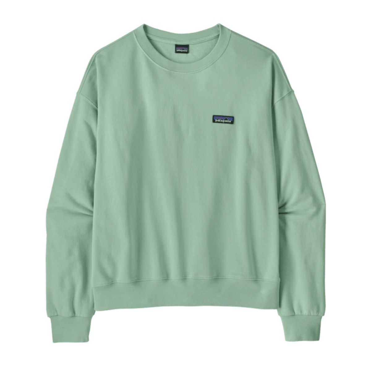 Patagonia Womens Daily Crew Vert Menthe | Thin Ice