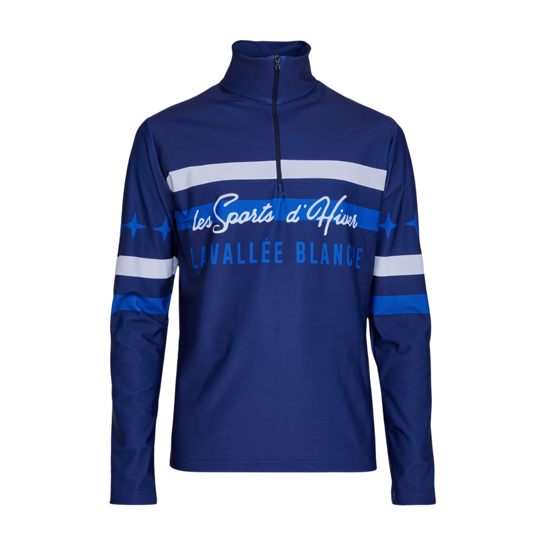 8848 Altitude Mens Lee Ski Sweater Marineblauw