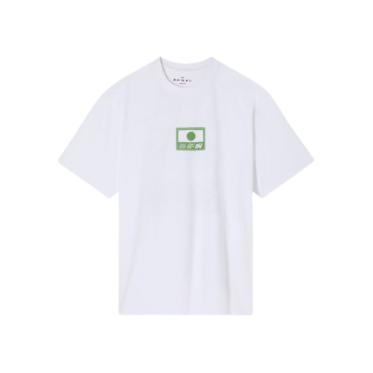 Edwin Europe Staff Mens T-shirt Wit