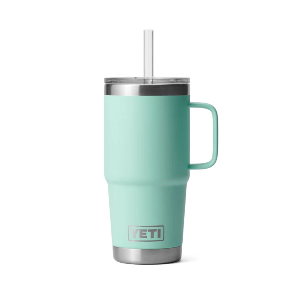 Yeti Rambler 25 Oz Straw Mug Turquoise