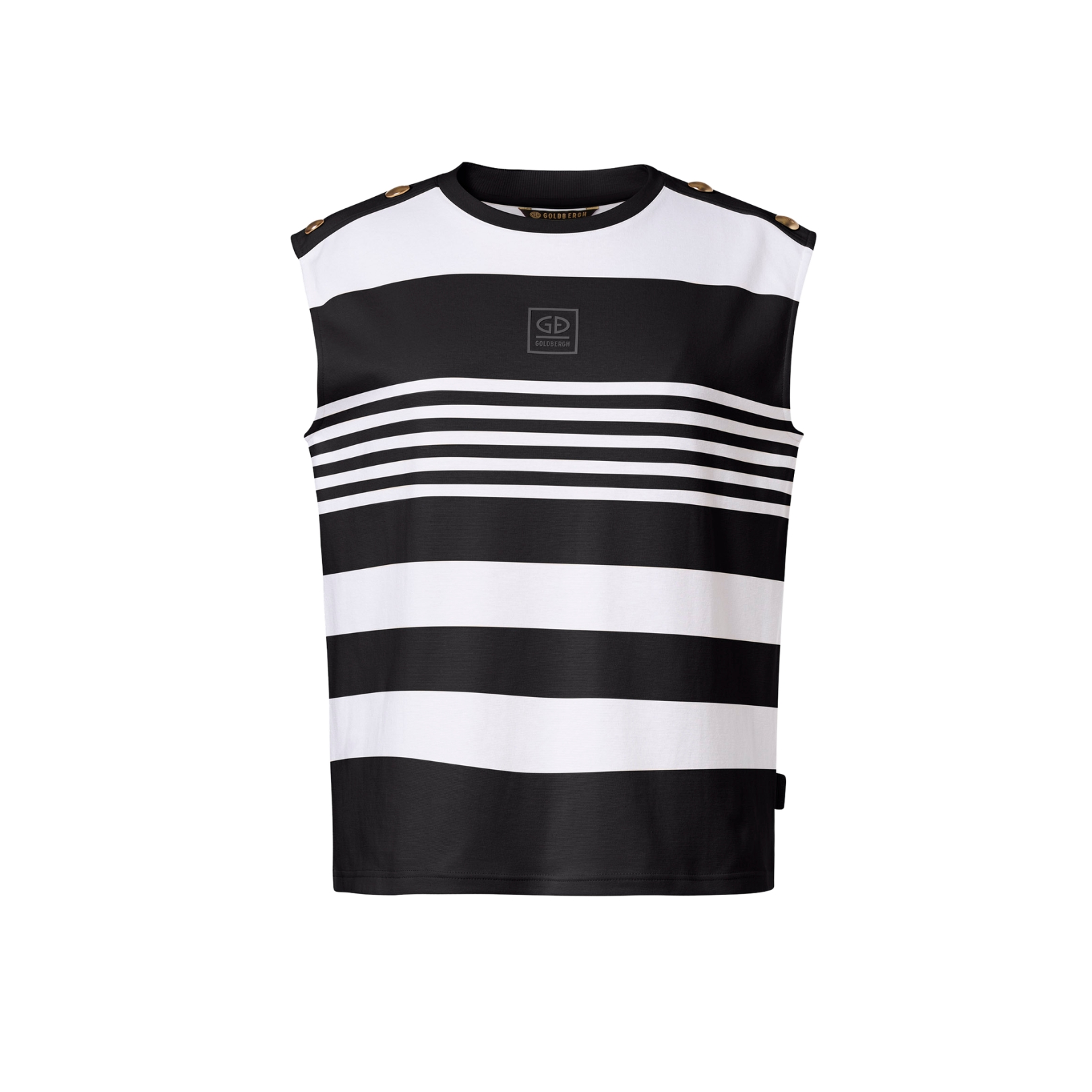 Goldbergh Womens Mimi Sleeveless Top Noir |