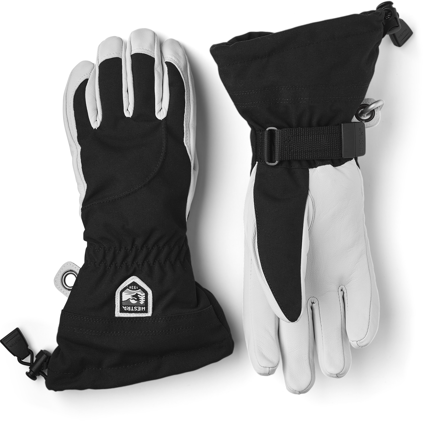 Hestra Heli Ski Female – 5 finger Zwart