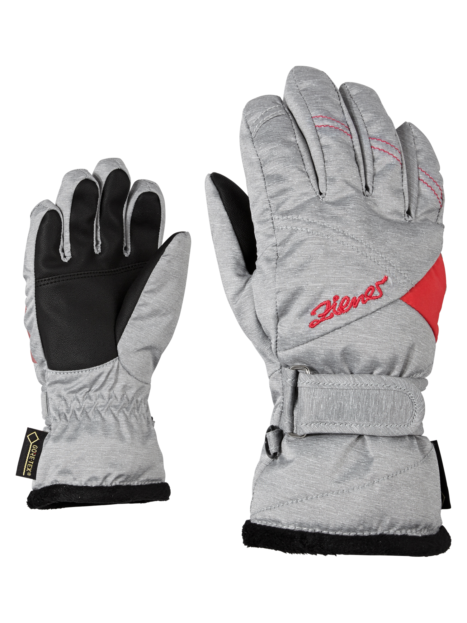 Ziener Lara Gtx Girls Glove Junior Gris Clair | 823 Light Melange