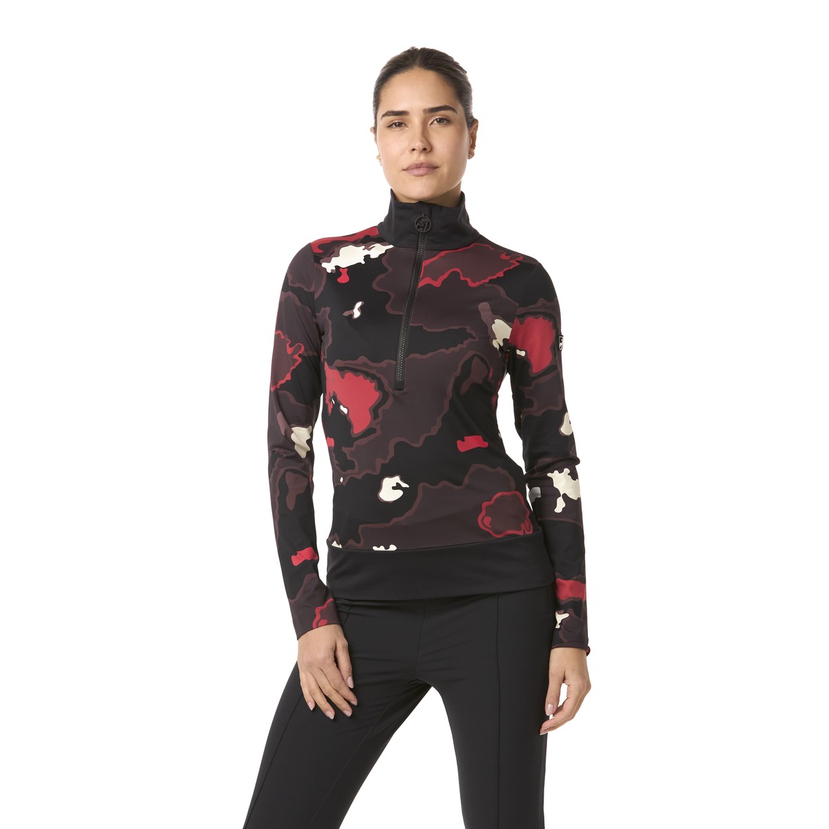 Toni Sailer Wieka Print Women First Layer Violet | 145 Misty Grape