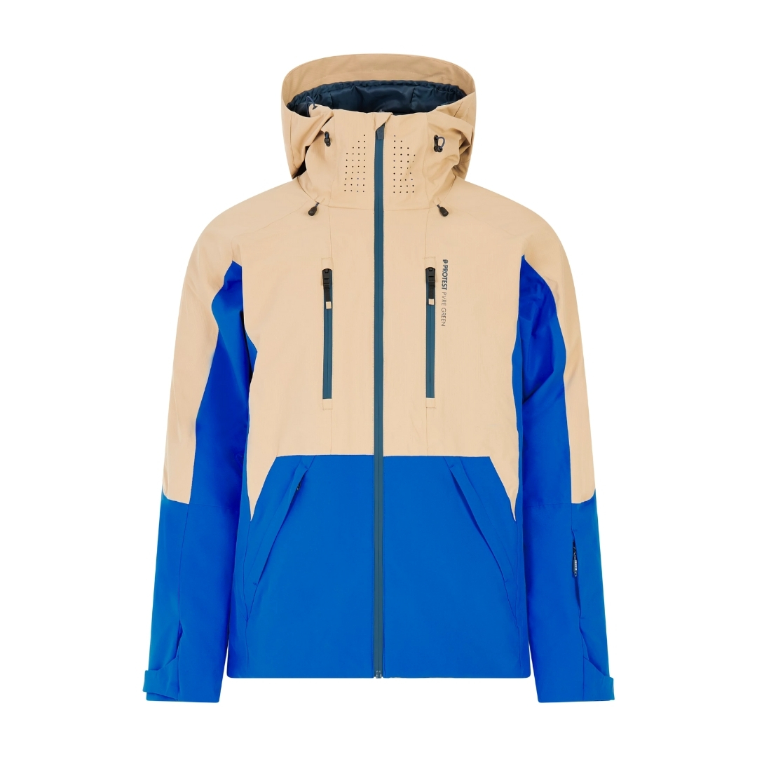 Protest Mens Prtzoot Snowjacket Blauw
