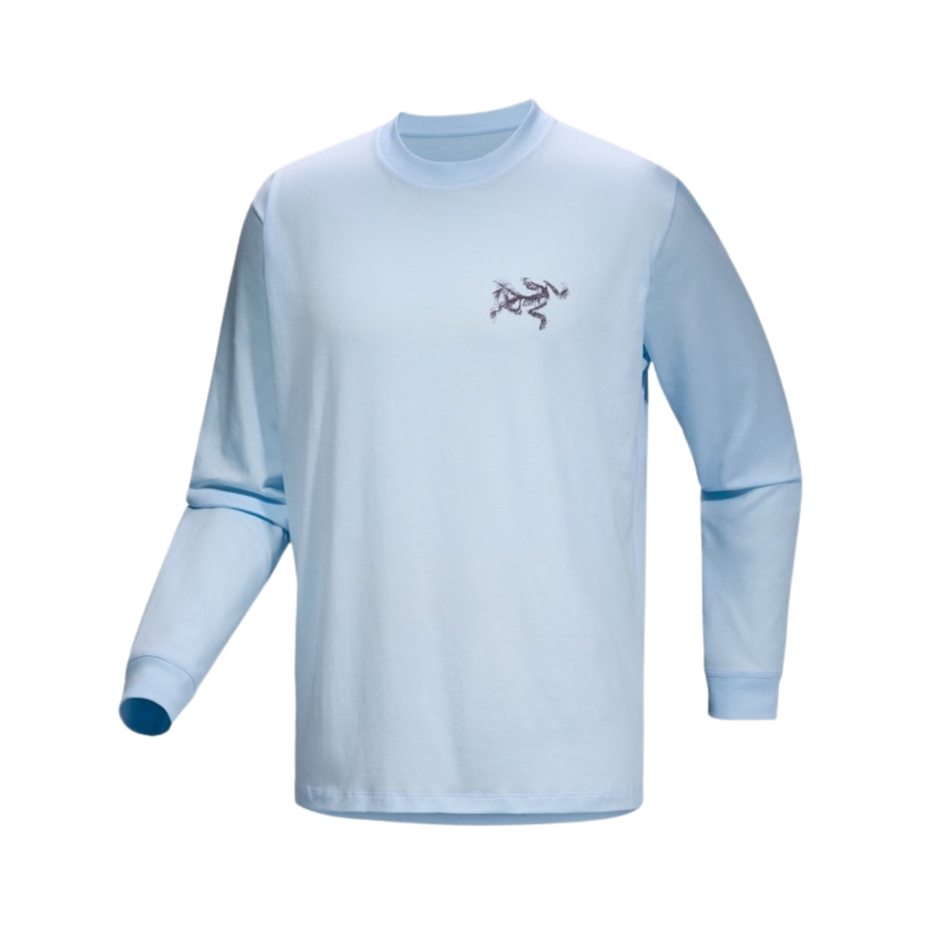 Arcteryx Mens Kragg SL Cotton Bird Tile LS Blauw