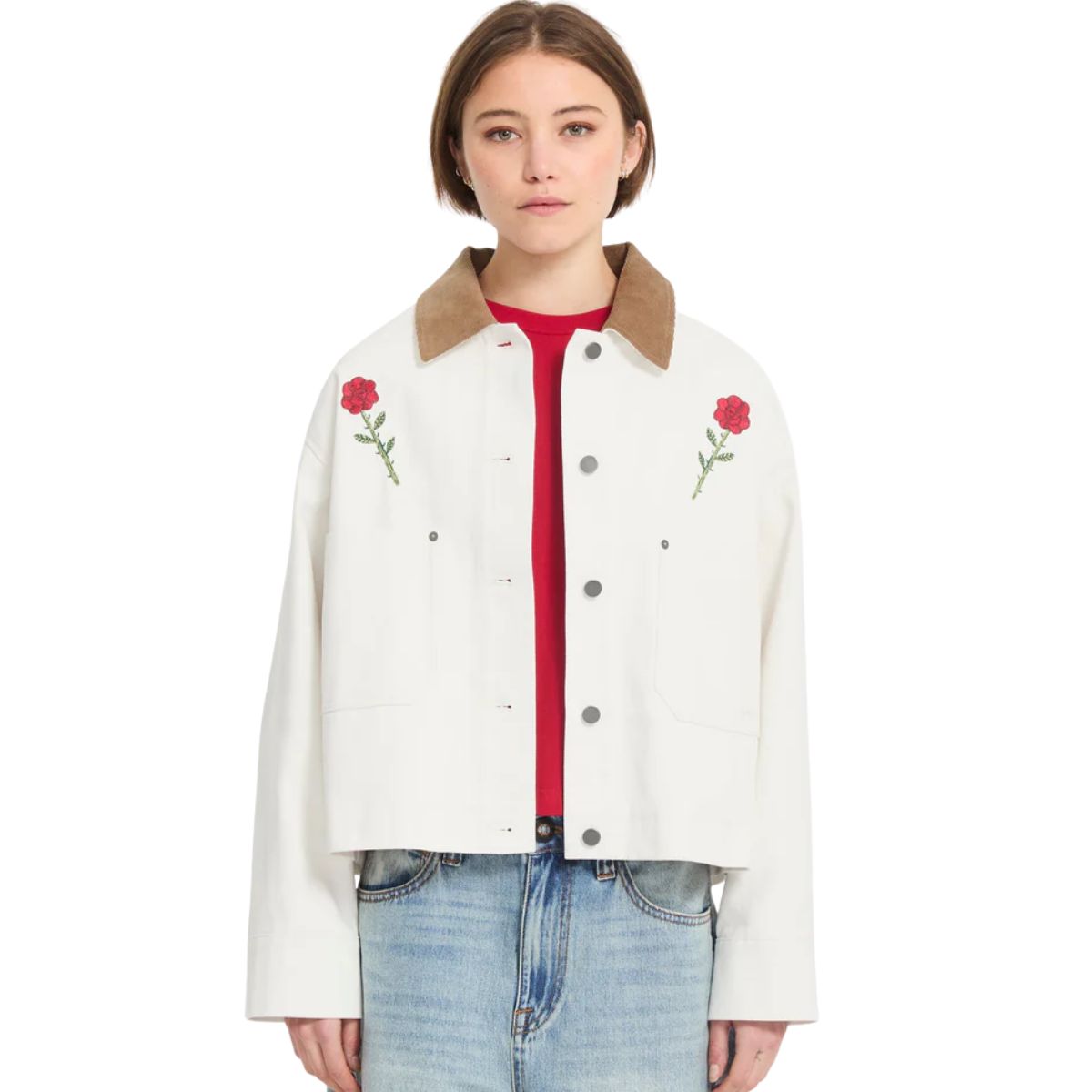 Volcom Womens Fa Mickey Mason Jacket Wit