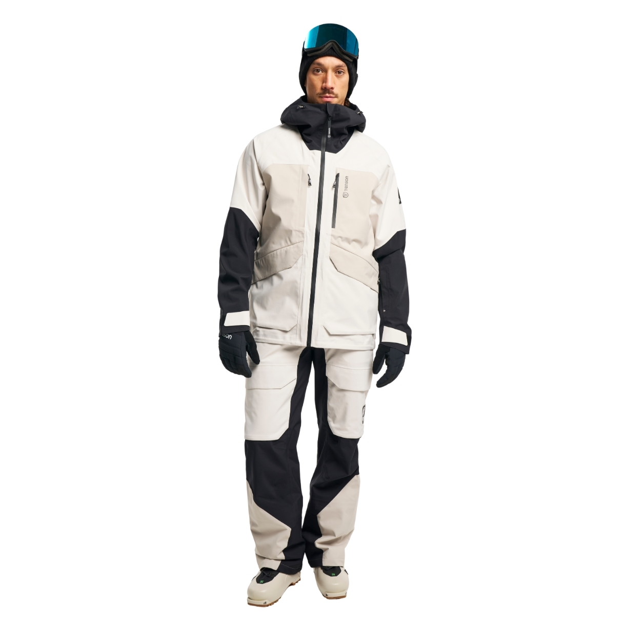 Tenson Mens Nayoro Shell Jacket Blanc | 007 Offwhite