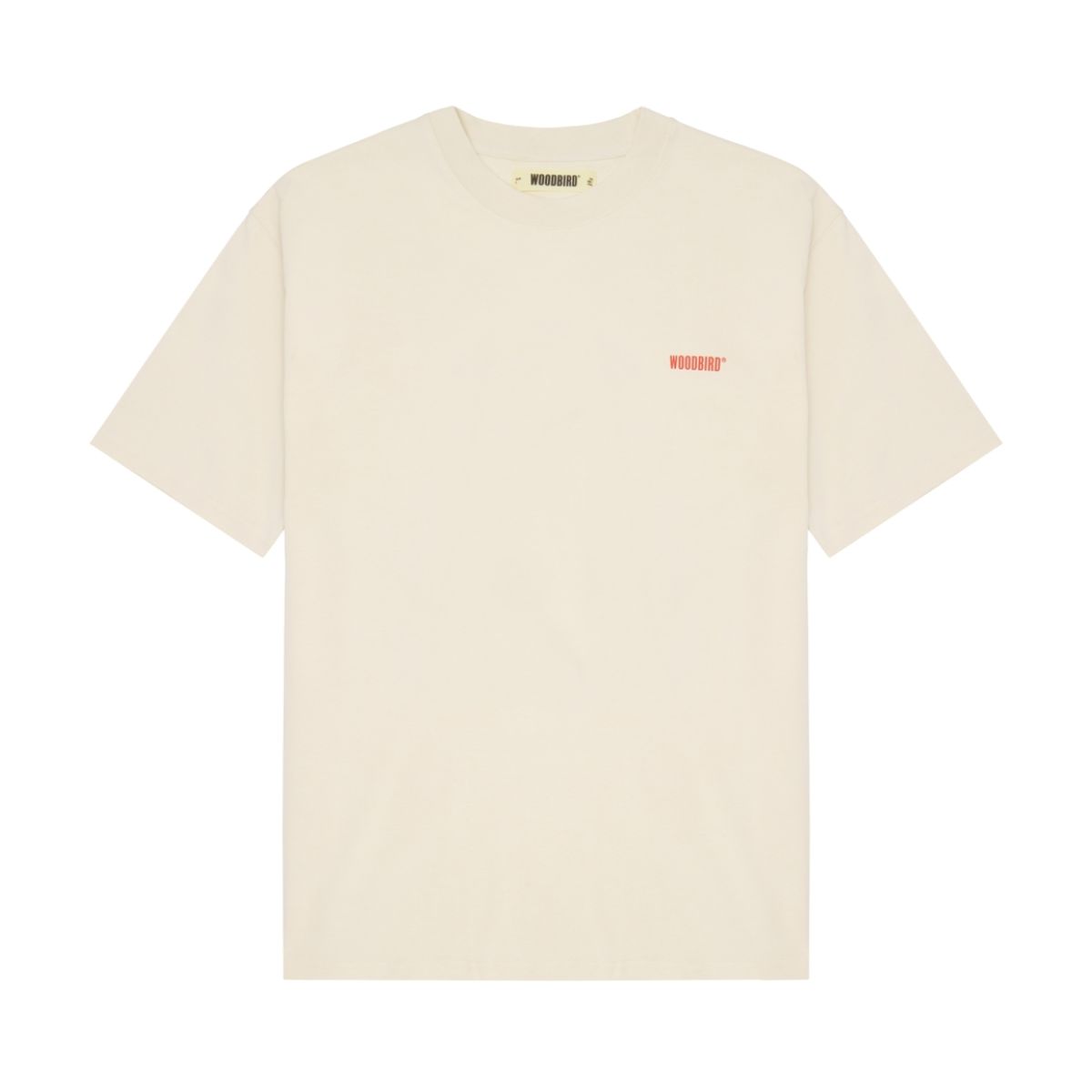 Woodbird Mens Baine Dude Tee Wit