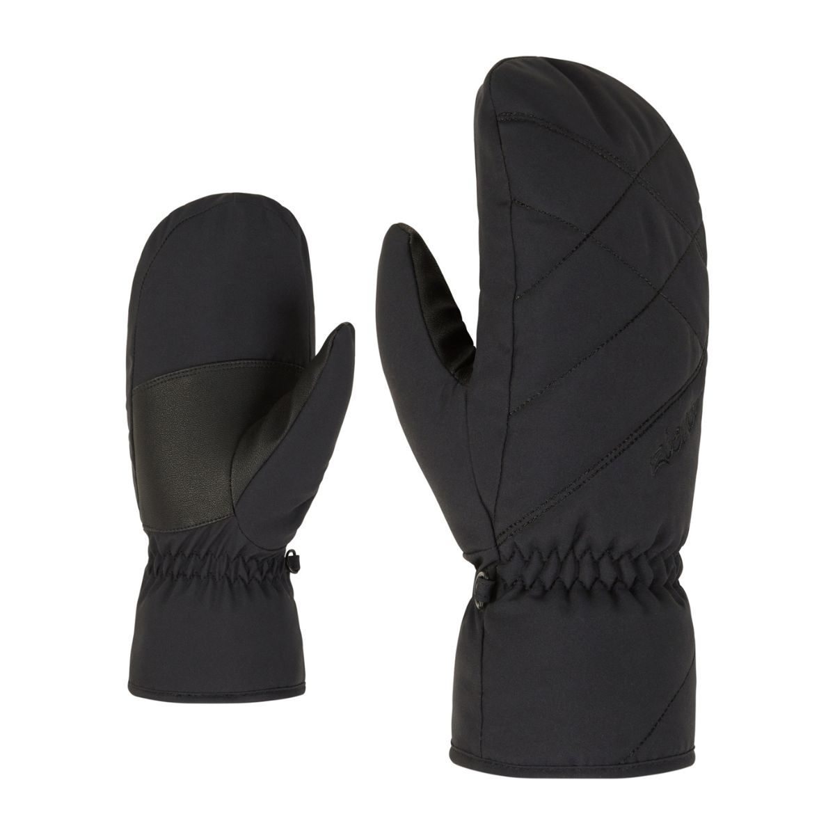 Ziener Zi-1626-0 Mitten Lady Zwart