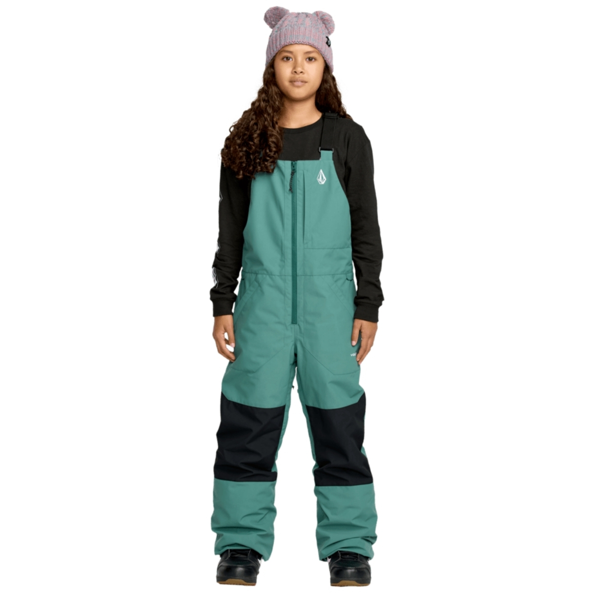 Volcom Boys Barkley Ins Bib Overall Groen