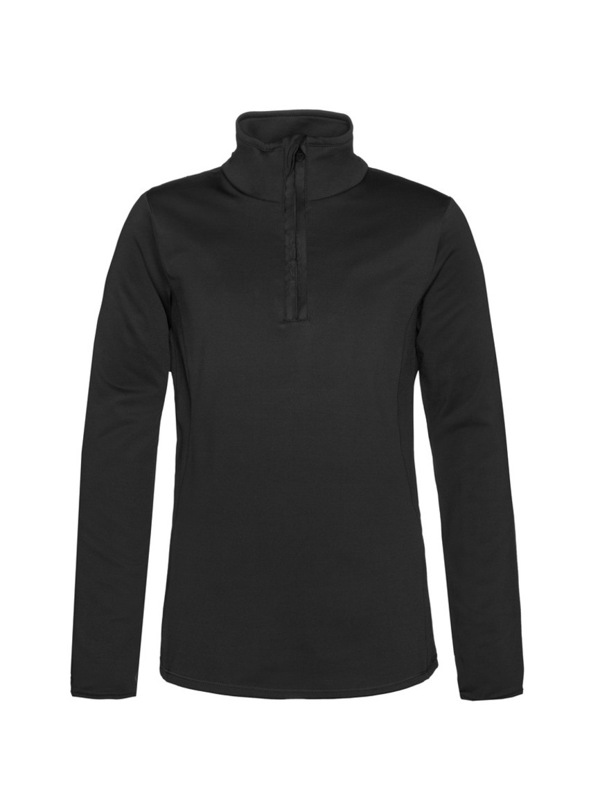 Protest Girls Fabrizoy Jr 1/4 Zip Top Zwart