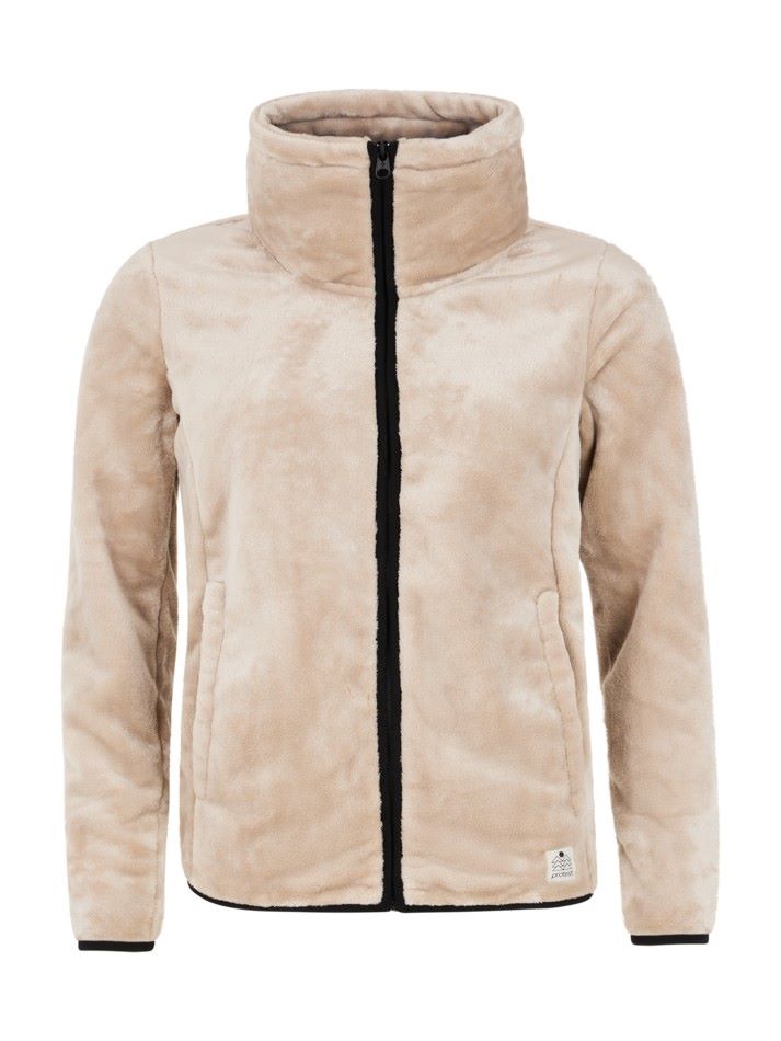 Protest Womens Prtvance Outdoor Fullziptop Beige