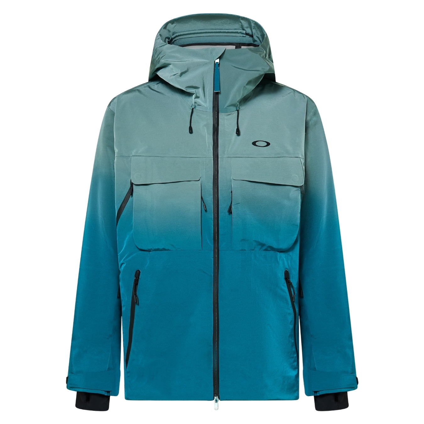Oakley Mens Airwave Utility Shell Jacket Bleu | 6nb New Balsam