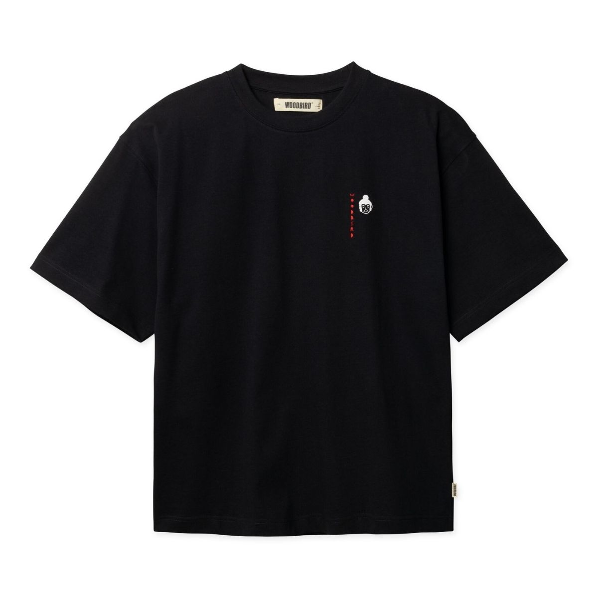 Woodbird Mens WBBeam Suma Tee Zwart