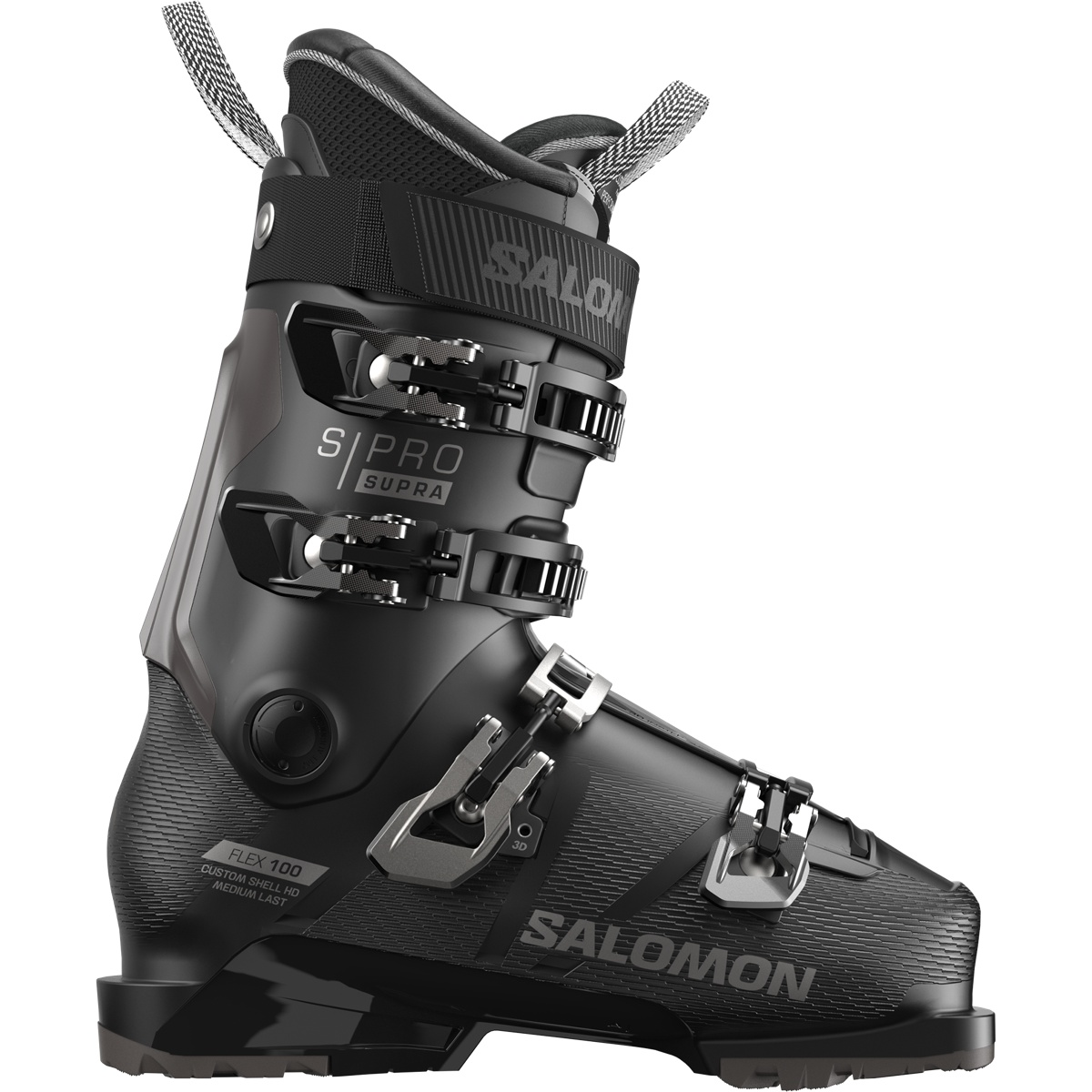 Salomon S/Pro Supra 100 Noir | Black_dark_grey_met_black