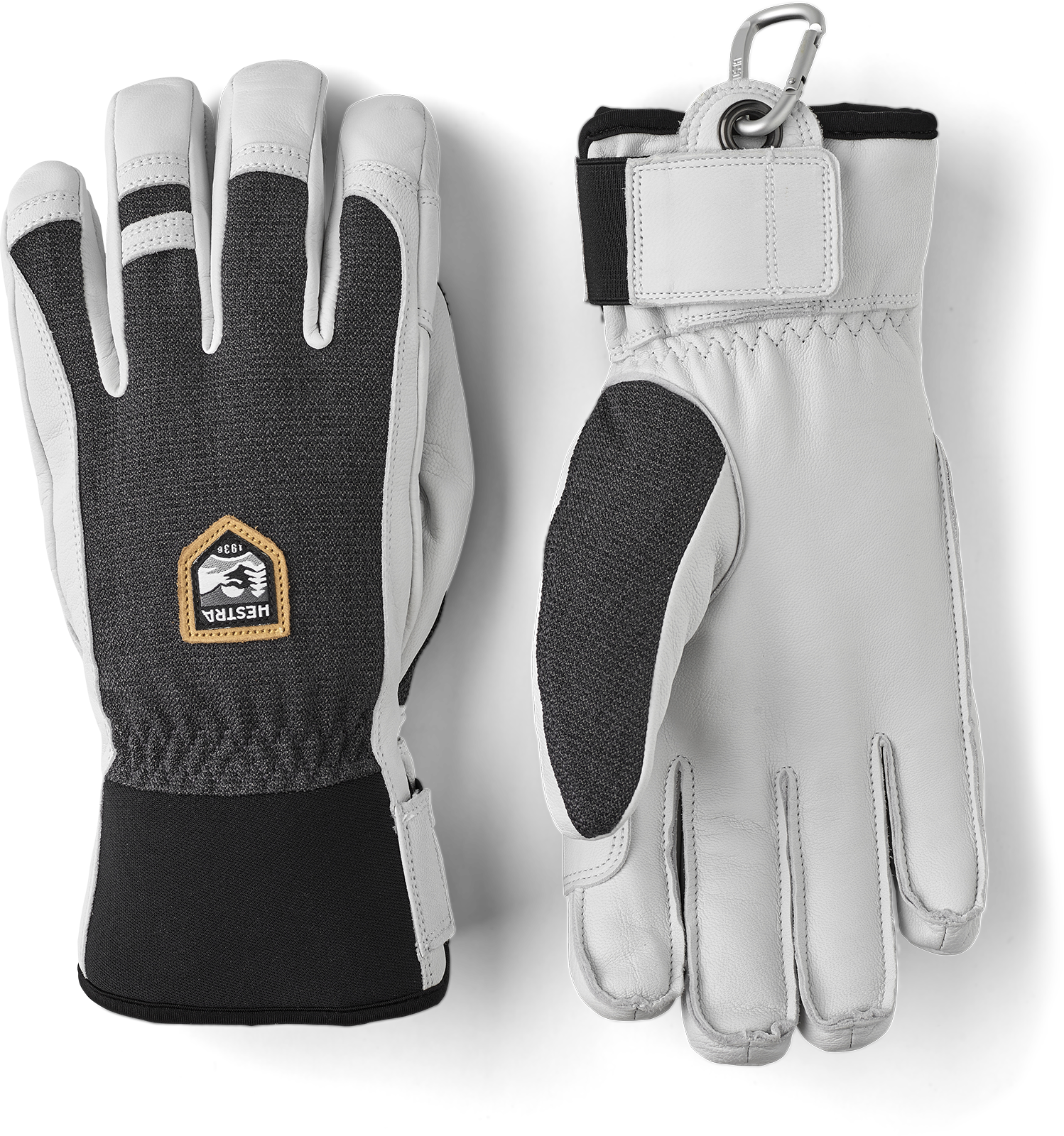 Hestra Army Leather Patrol 5-finger Antraciet