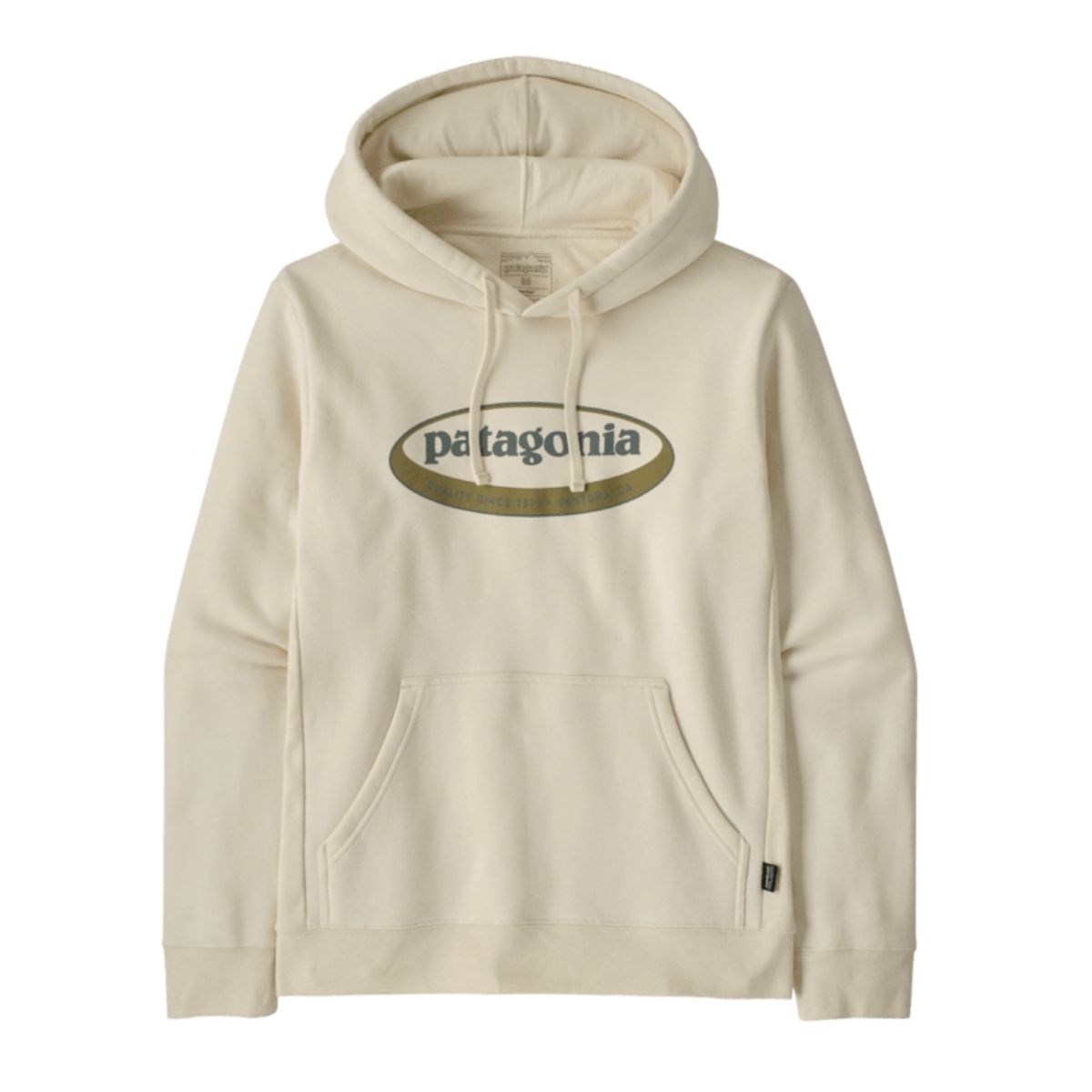 Patagonia Mens 95 Oval Logo Uprisal Hoody Wit