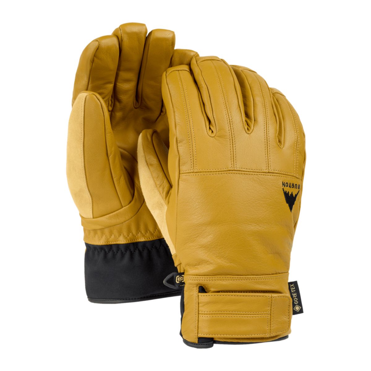 Burton Mens Gondy Gore-Tex Leather Gloves Marron | R82 Rawhide