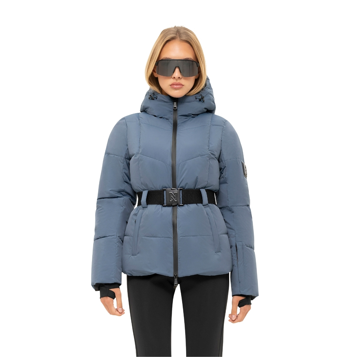 Nikkie Womens Nateland Metal Jacket Blauw