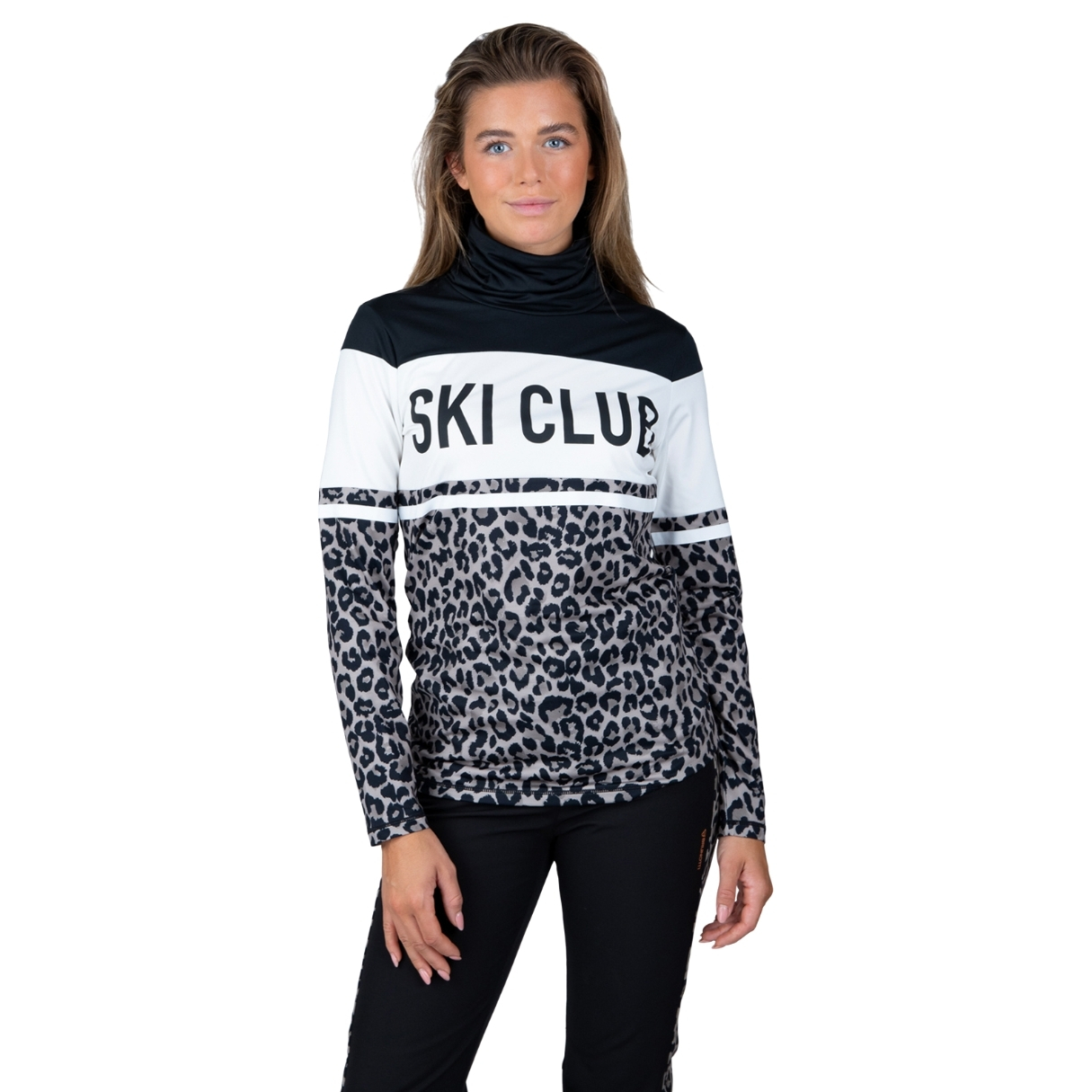 Brunotti Kohlka print Women Fleece Dessin Noir | 1300 Wild Thing Fungi