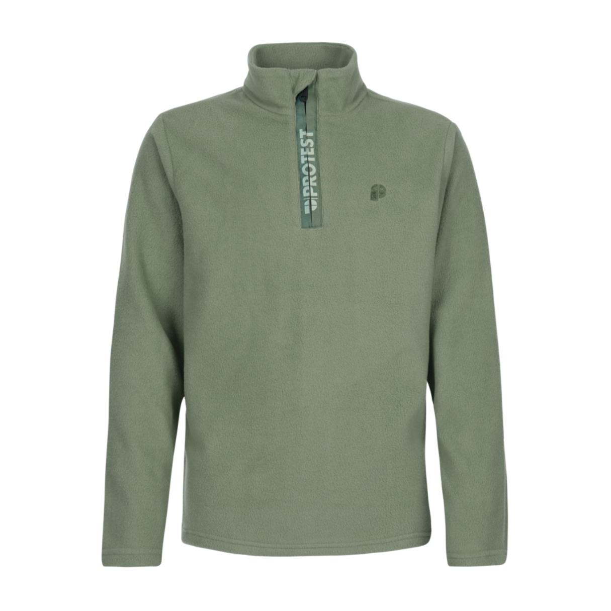 Protest Boys Reperfecty Jr 1/4 Zip Active Top Groen