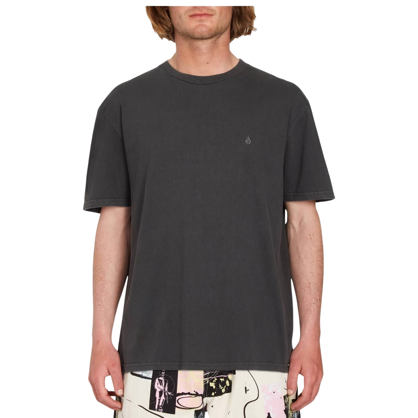 Volcom Mens Solid Stone Emb SST Zwart