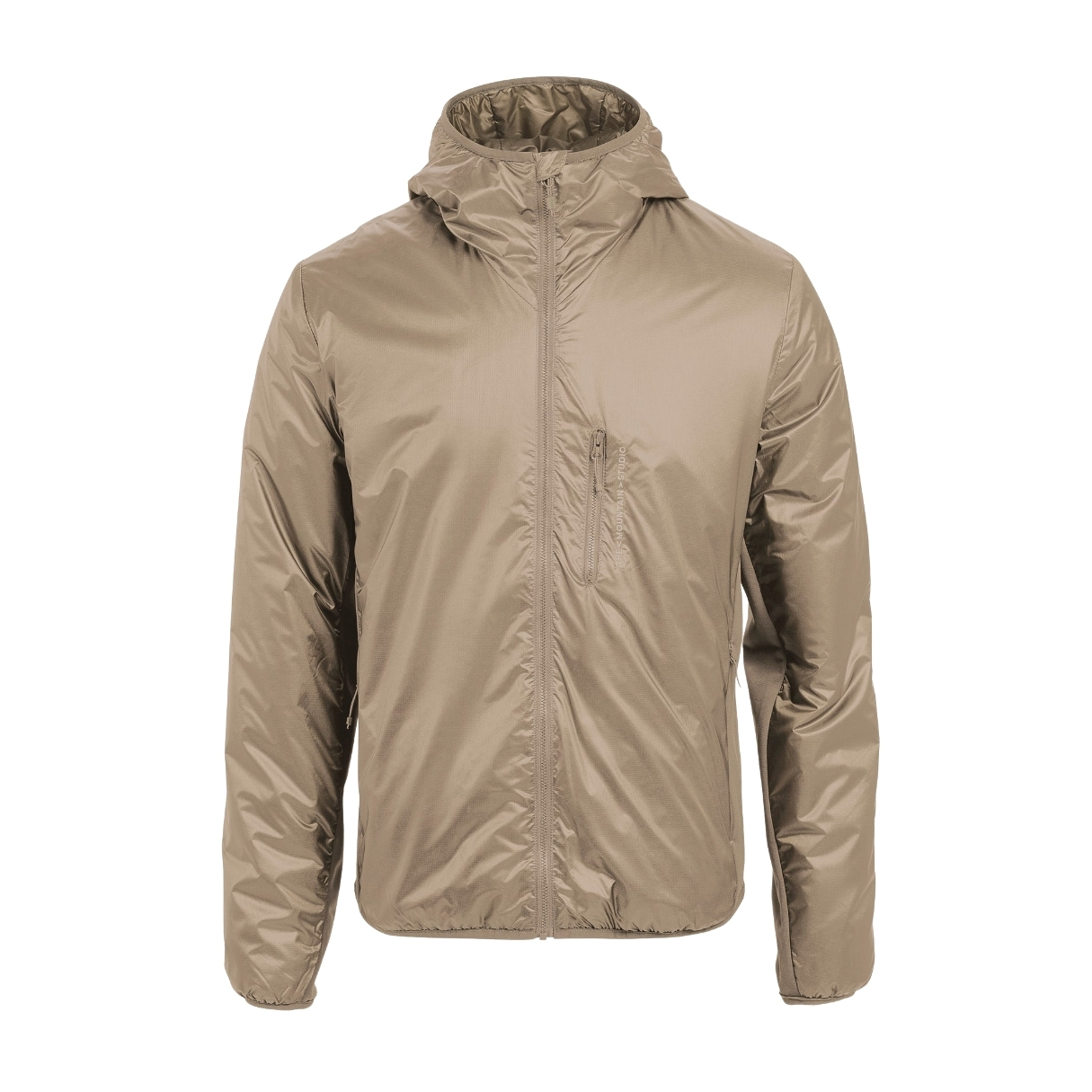The Mountain Studio Mens Pertex Insulated Midlayer Marron | Brindle