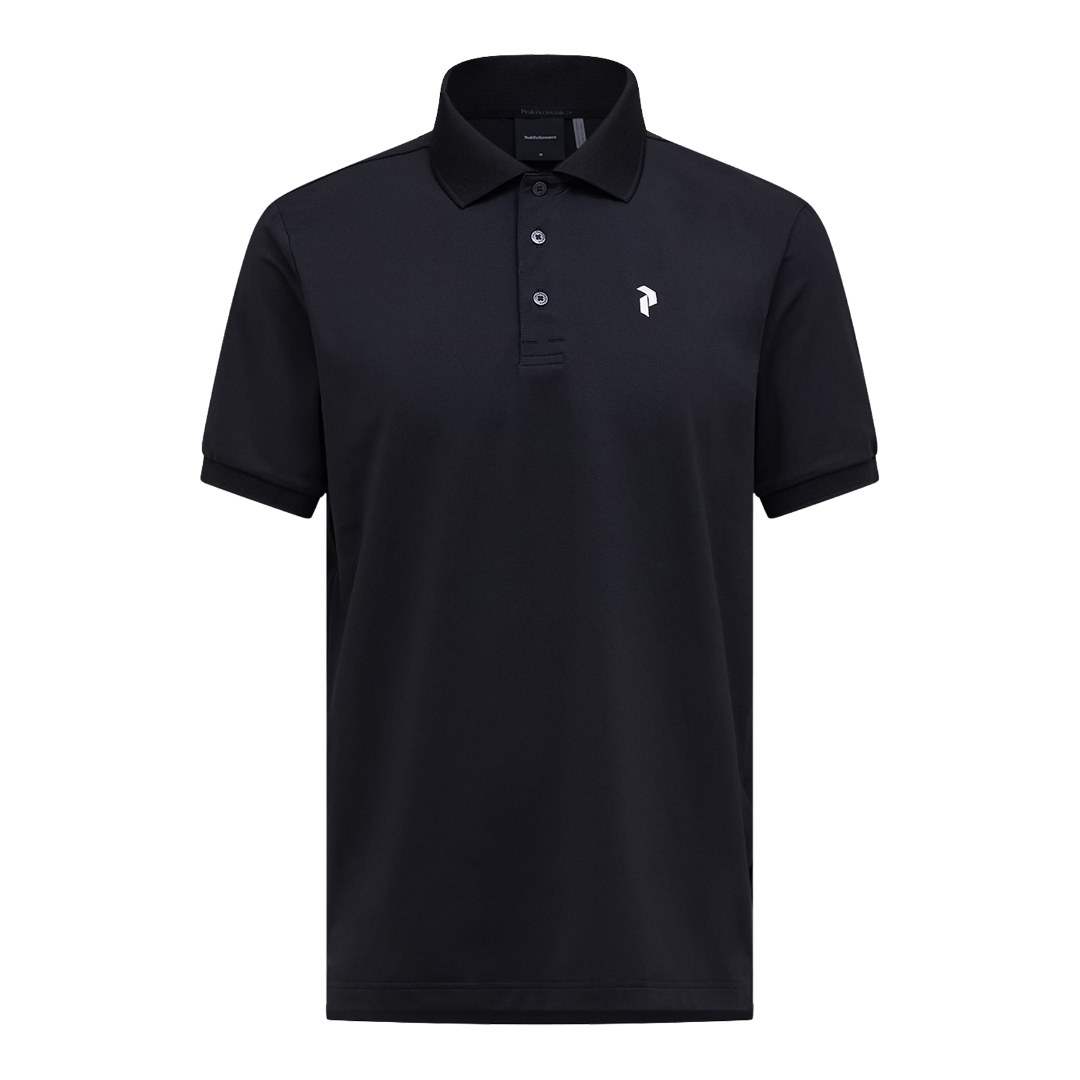 Peak Performance Mens Vespar Polo Zwart