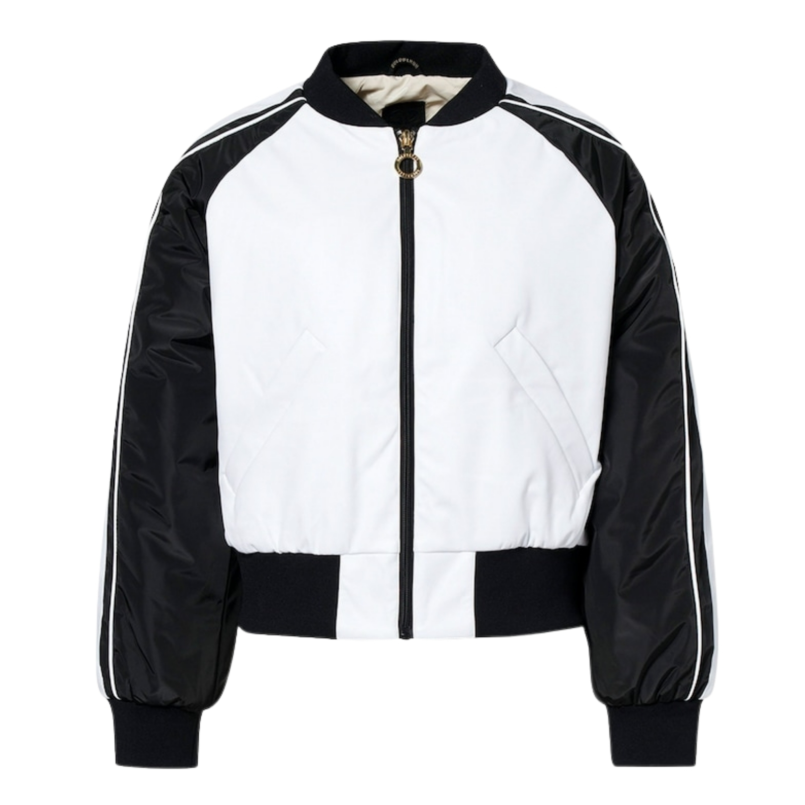 Goldbergh Womens Sunova Track Jacket Blanc | 8371_white_black