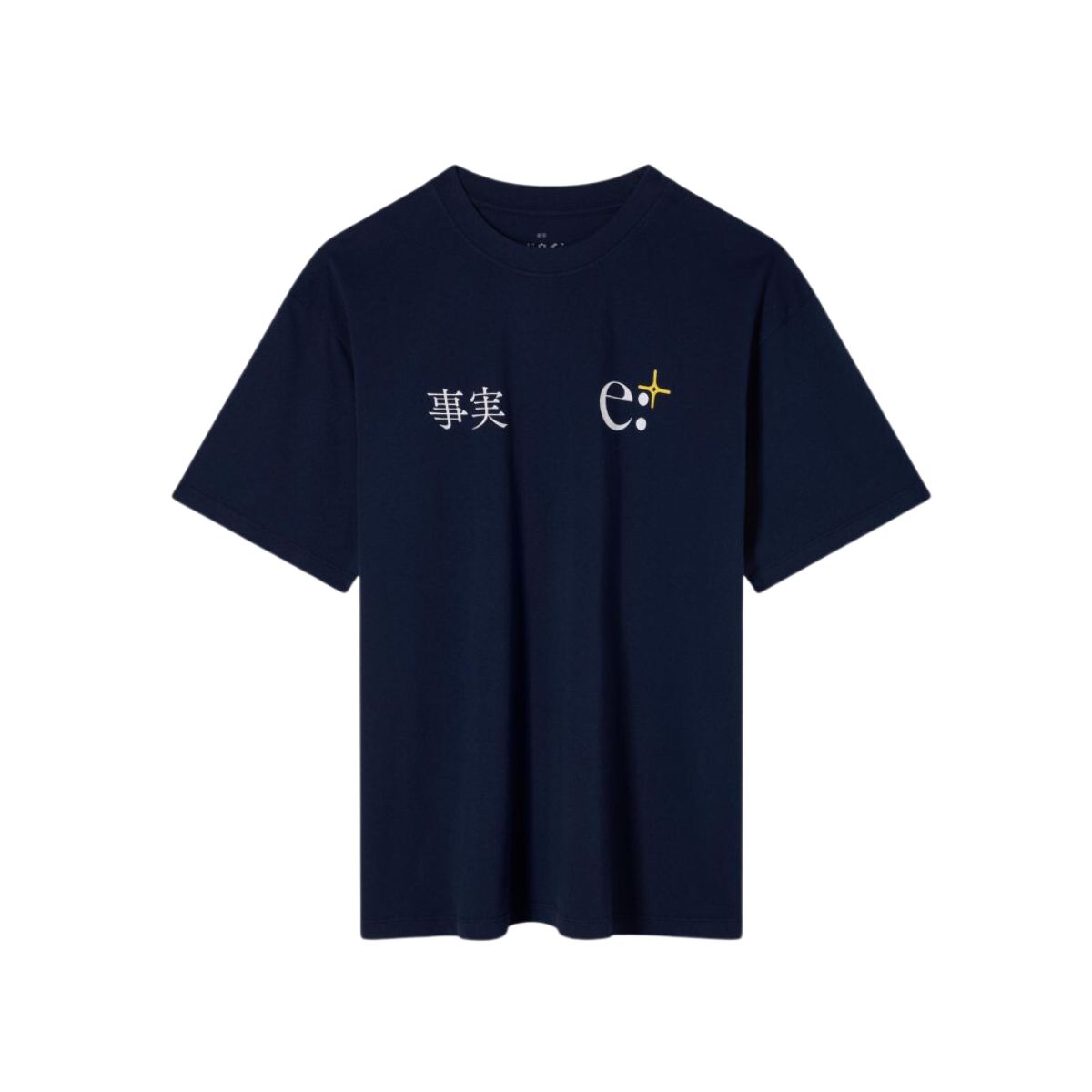 Edwin Europe Fact Mens T-shirt Blauw