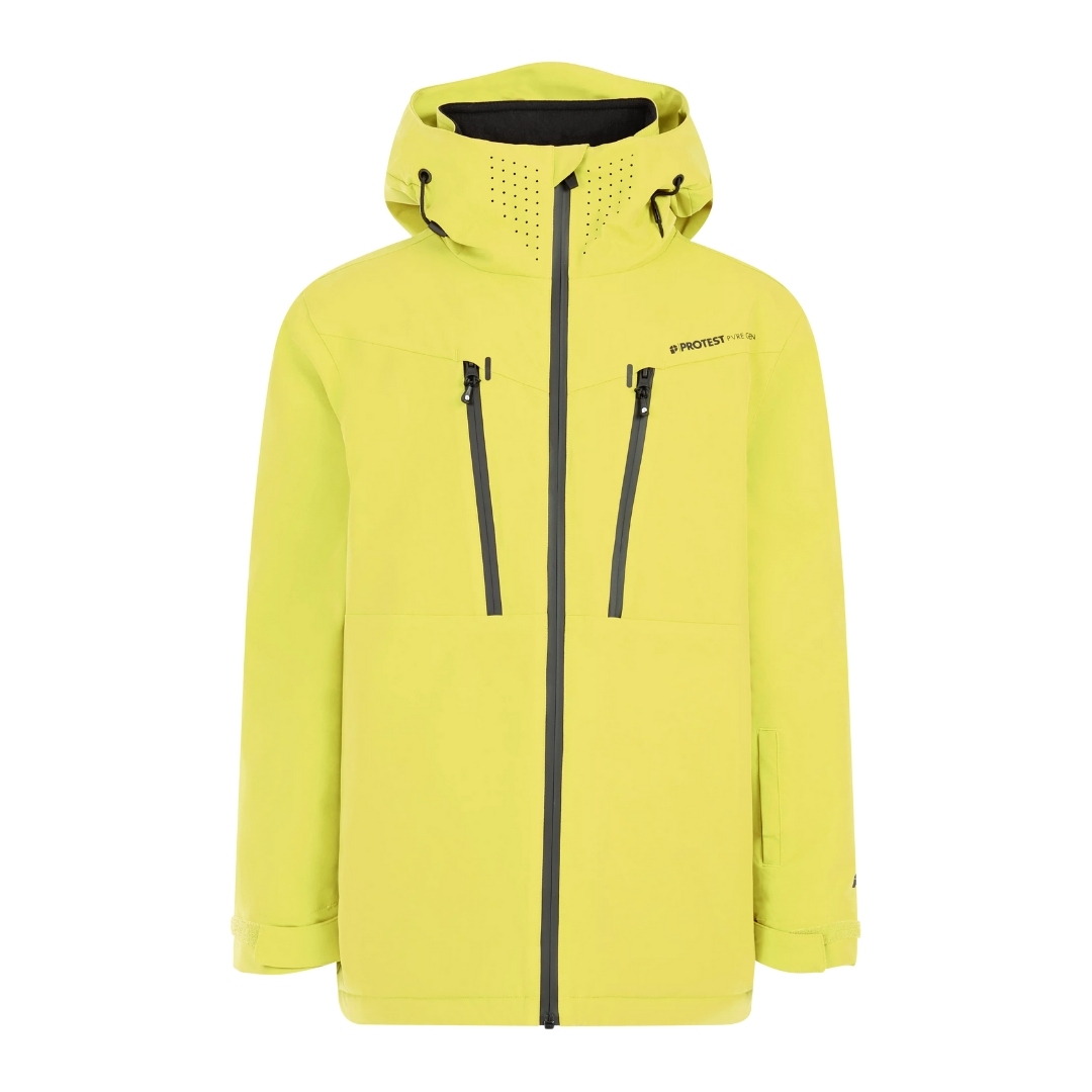 Protest Boys Prtwixan Jr Snowjacket Citron Vert | 741 Lime Splash