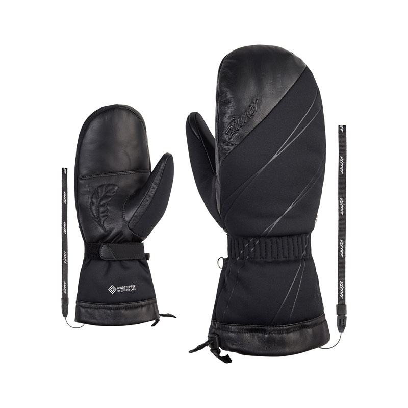 Ziener Kliveo Ws Down Mitten Lady Glove Zwart