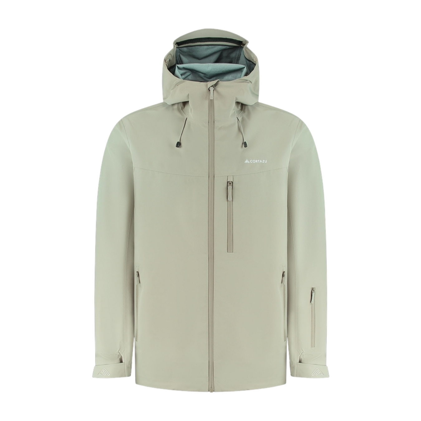 Cortazu Mens AW Hardshell Jacket Olijf