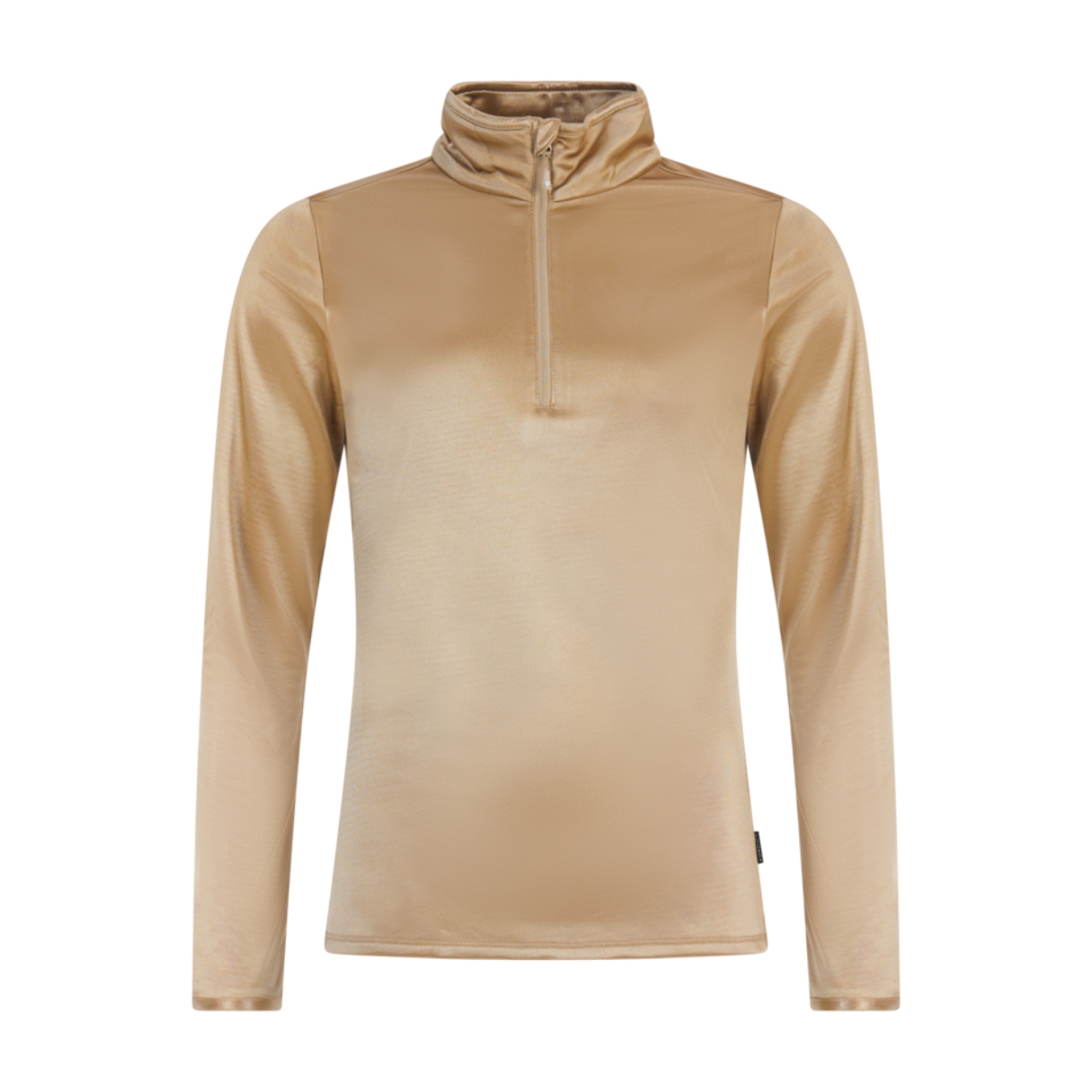 Protest Womens Prtlaga 1/4 Zip Active Top Beige