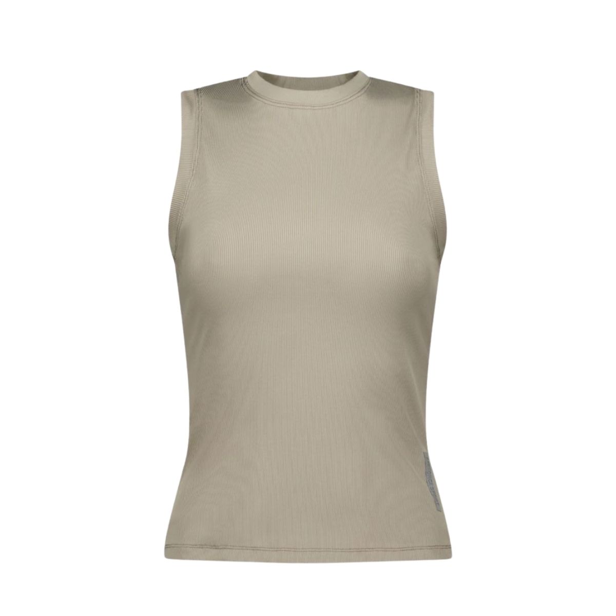 Airforce Womens Ribbed Sport Tanktop Kaki | 909_brindle