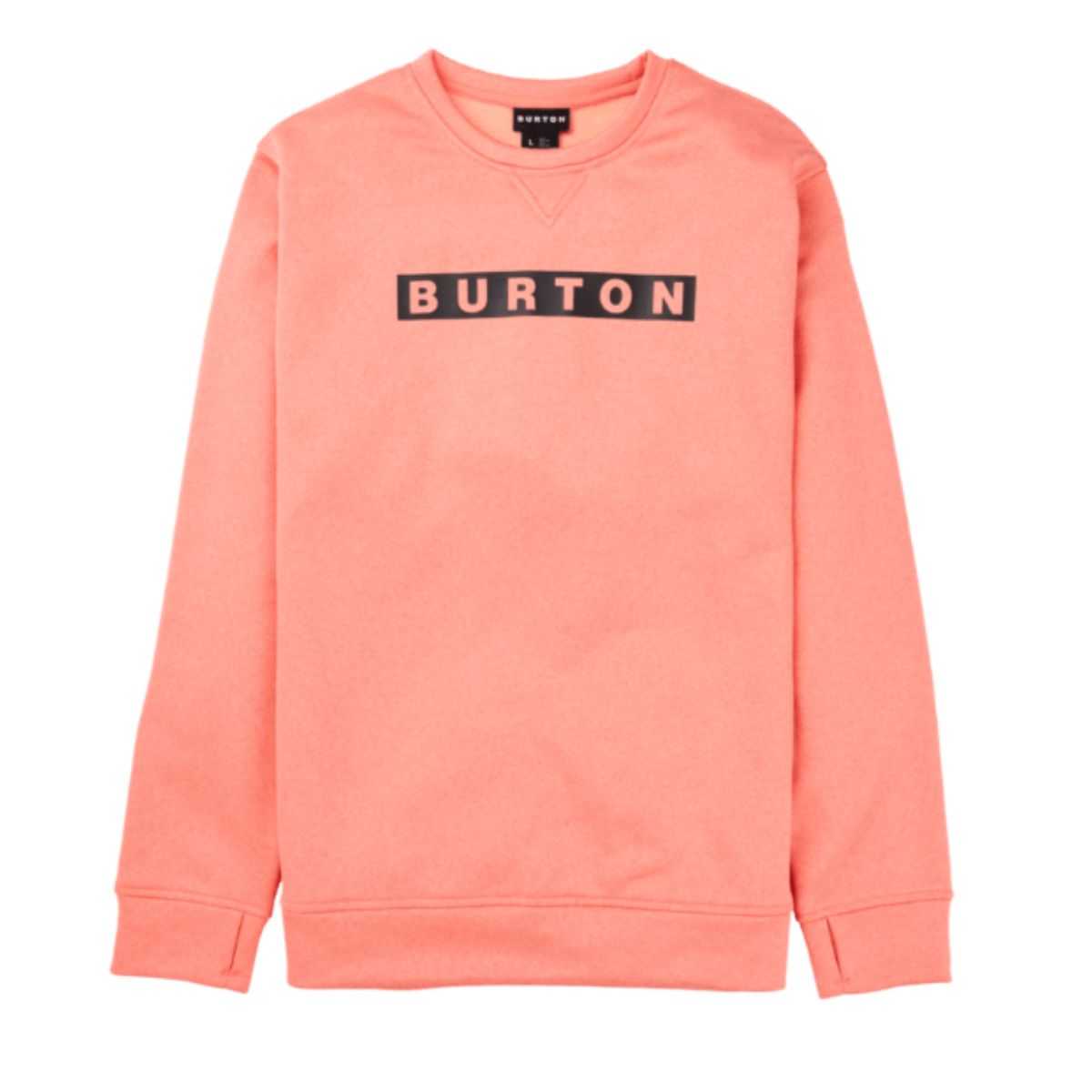 Burton Mens Oak Crew Saumon | 801_peach_echo_heather