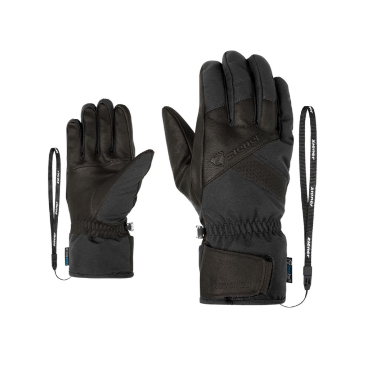 Ziener Getter AsR Aw Glove Ski Alpine Zwart