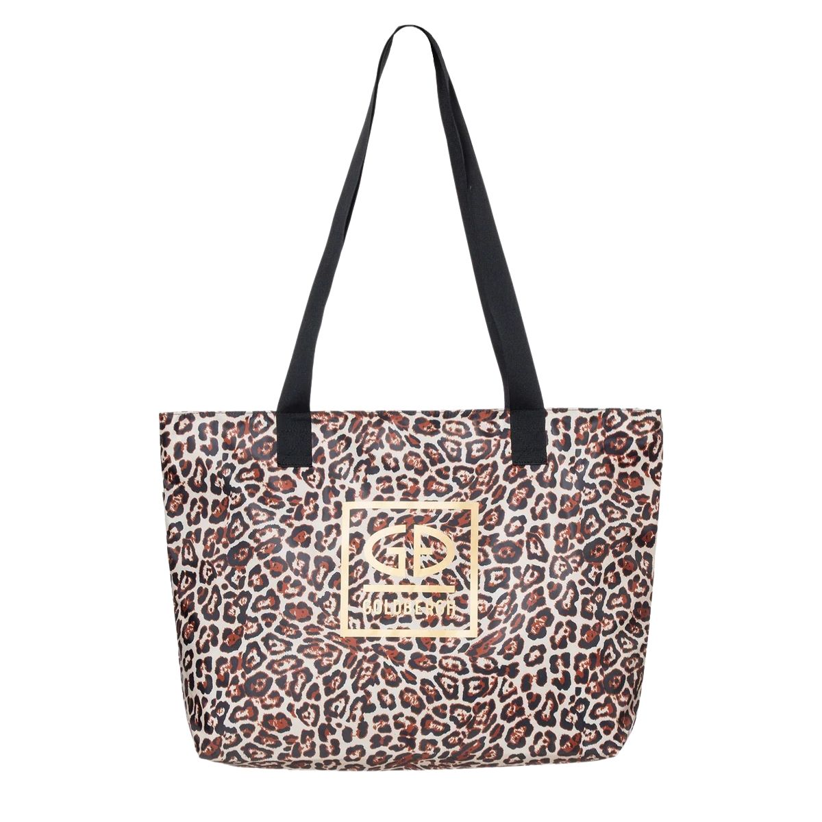 Goldbergh Devine Shopper Bag Dessin Marron |