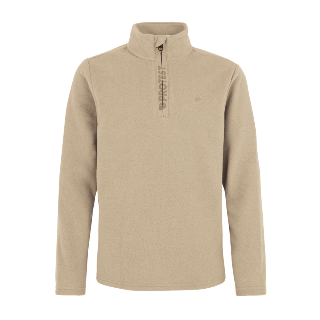 Protest Boys Reperfecty Jr 1/4 Zip Active Top Beige