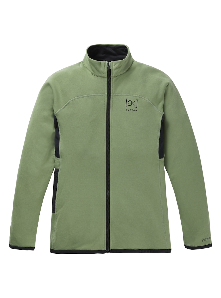 Burton Womens Ak Baker Power Stretch Full-Zip Fleece