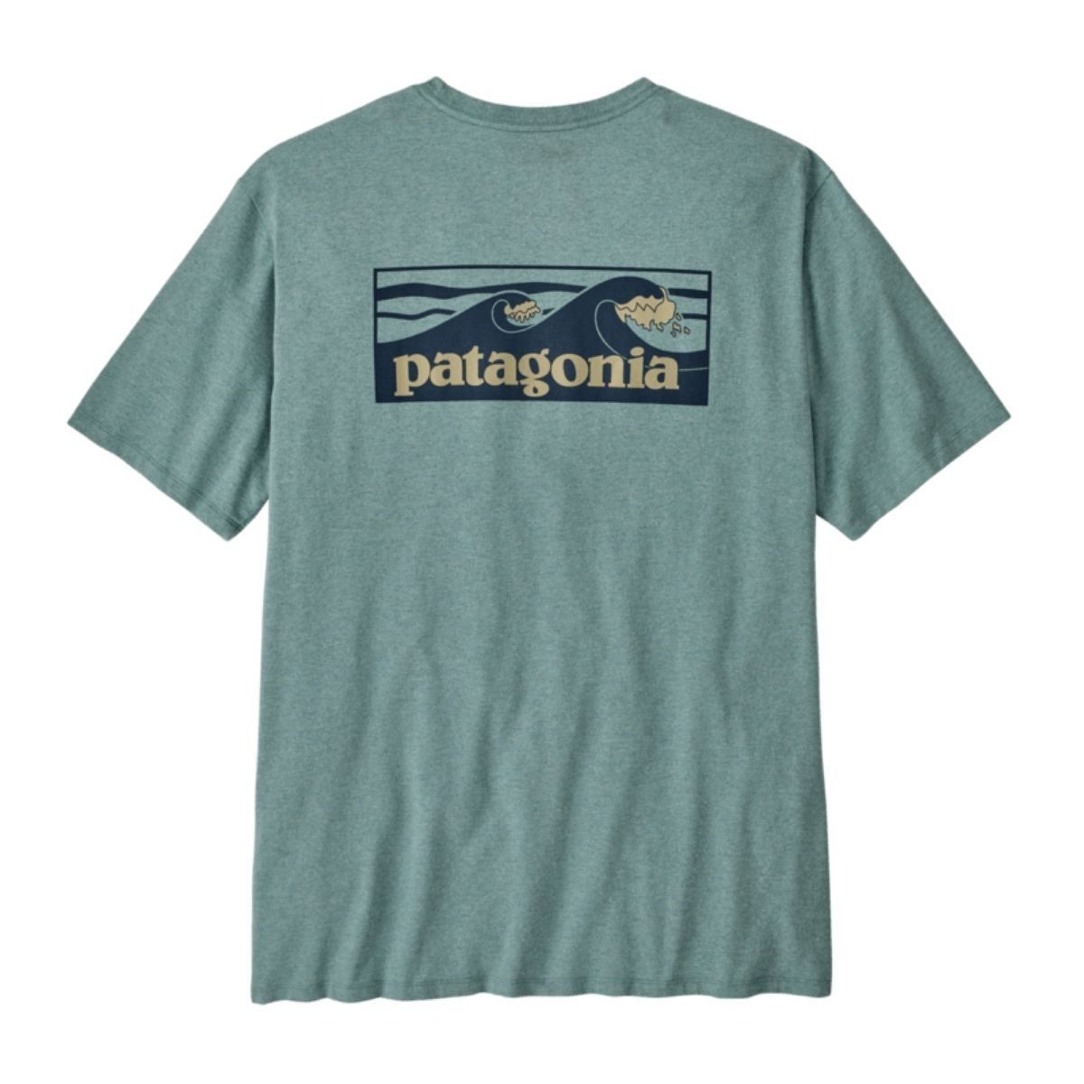 Patagonia Mens Boardshort Logo Pocket Responsibili/Tee Blauw