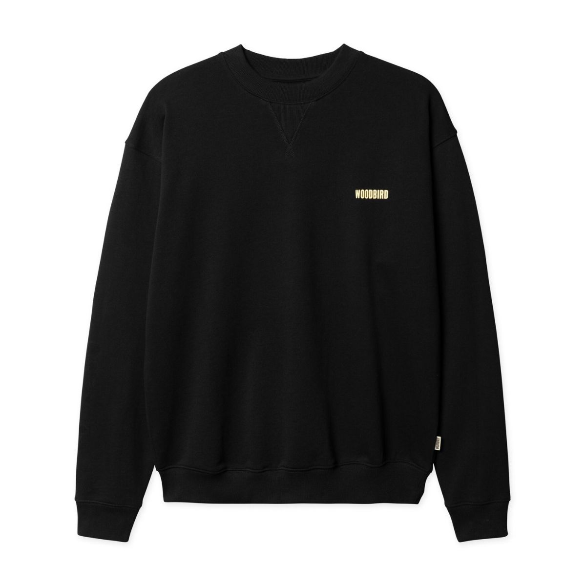 Woodbird Mens WBCane Lion Crew Zwart
